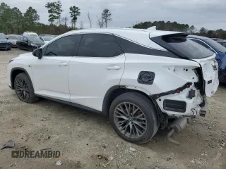 2021 Lexus RX 350 F Sport with VIN 2T2SZMDA6MC291491, listed as a Copart auction lot 47414815 with 54,603 mi miles and Salvage Title. Bid and sale history available at DreamBid. Image 2.