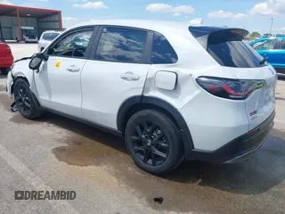 2024 Honda HR-V Sport with VIN 3CZRZ1H57RM761566, listed as a IAAI auction lot 42196492 with 12,113 mi miles and . Bid and sale history available at DreamBid. Image 3.