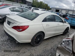 2015 Mercedes-Benz CLA 250 with VIN WDDSJ4GBXFN174986, listed as a Copart auction lot 67223213 with 83,516 mi miles and . Bid and sale history available at DreamBid. Image 3.