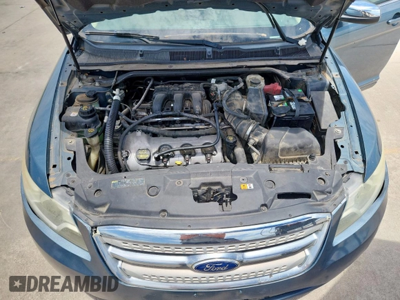 2010 Ford Taurus Limited with VIN 1FAHP2FW4AG116550, listed as a Copart auction lot 63428535 with Not provided miles and Clean title. Bid and sale history available at DreamBid. Image 11.