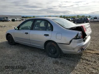 2001 Honda Civic LX with VIN JHMES15501S001759, listed as a Copart auction lot 51538465 with 312,818 mi miles and Salvage Title. Bid and sale history available at carsss.com. Image 2.