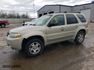 2005 Ford Escape Limited with VIN 1FMCU94155KC06687, listed as a Copart auction lot 46910065 with 158,907 mi miles and Salvage Title. Bid and sale history available at carsss.com. Image 1.