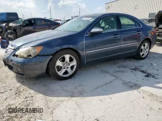 2007 Acura RL Tech Pkg with VIN JH4KB16647C002359, listed as a Copart auction lot 49576285 with 0 mi miles and Salvage Title. Bid and sale history available at carsss.com. Image 1.