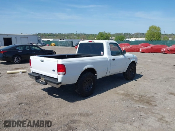 2000 Ford Ranger XL with VIN 1FTYR10V8YTA99803, listed as a IAAI auction lot 42113776 with 149,396 mi miles. Bid and sale history available at carsss.com. Image 4.