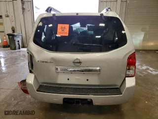 2012 Nissan Pathfinder SV with VIN 5N1AR1NB7CC628257, listed as a Copart auction lot 47901405 with 0 mi miles and Non Repairable. Bid and sale history available at carsss.com. Image 6.