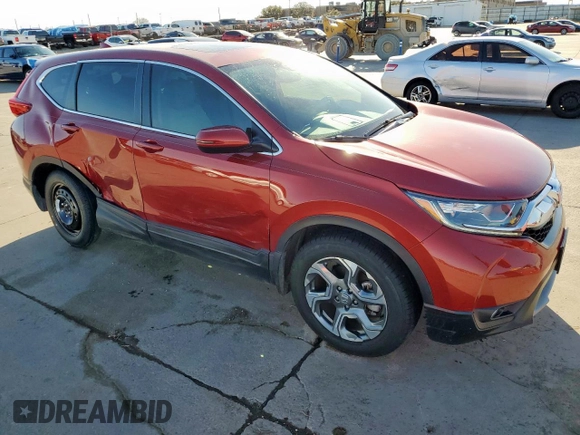 2019 Honda CR-V EX-L with VIN 5J6RW1H83KL003363, listed as a Copart auction lot 48429095 with 17,361 mi miles and Clean Title. Bid and sale history available at carsss.com. Image 4.