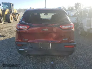 2015 Jeep Cherokee Latitude with VIN 1C4PJMCB3FW784938, listed as a Copart auction lot 47614705 with 159,880 mi miles and Salvage Title. Bid and sale history available at carsss.com. Image 6.