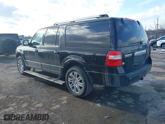 2013 Ford Expedition Max Limited with VIN 1FMJK2A50DEF32700, listed as a IAAI auction lot 41431440 with 269,147 mi miles and . Bid and sale history available at DreamBid. Image 3.