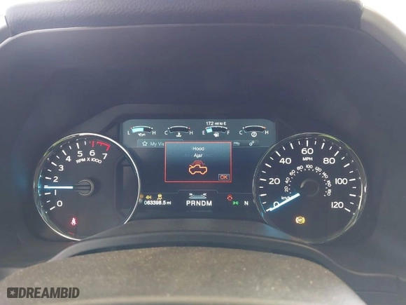 2020 Ford F-150 XL with VIN 1FTEW1EPXLKE25671, listed as a IAAI auction lot 41641393 with 63,398 mi miles. Bid and sale history available at carsss.com. Image 7.