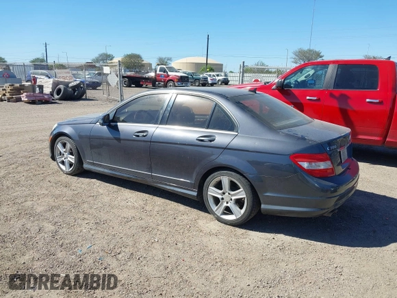 2010 Mercedes-Benz C-Class C 300 Sport with VIN WDDGF5EB1AR130862, listed as a IAAI auction lot 41819105 with 1 mi miles. Bid and sale history available at carsss.com. Image 3.