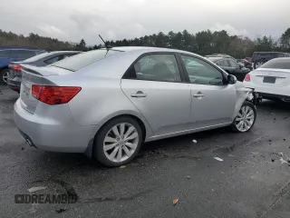2013 Kia Forte SX with VIN KNAFW4A33D5684184, listed as a Copart auction lot 81901544 with 122,318 mi miles and Salvage Title. Bid and sale history available at carsss.com. Image 3.