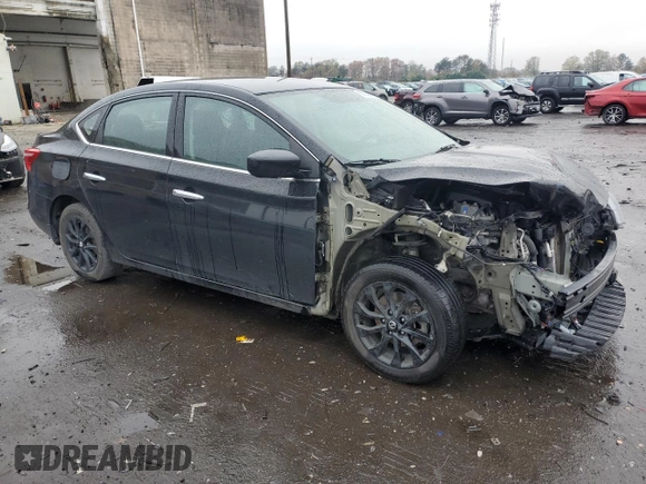 2018 Nissan Sentra SR with VIN 3N1AB7AP0JY332162, listed as a Copart auction lot 80702304 with 140,907 mi miles and Salvage Title. Bid and sale history available at DreamBid. Image 4.