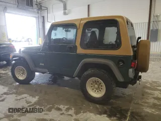 2000 Jeep Wrangler SE with VIN 1J4FA29P3YP801389, listed as a Copart auction lot 44803835 with 131,945 mi miles and Clean Title. Bid and sale history available at carsss.com. Image 2.