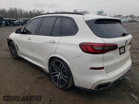 2020 BMW X5 M50i with VIN 5UXJU4C03L9C29527, listed as a Copart auction lot 48200484 with 83,721 mi miles. Bid and sale history available at carsss.com. Image 2.
