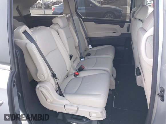 2025 Honda Odyssey EX-L z VIN 5FNRL6H61SB025648, wystawiony jako IAAI lot #41854148 z przebiegiem 202 mil mil oraz . Historia ofert i sprzedaży dostępna na DreamBid. Obrazek 8.