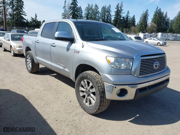 2011 Toyota Tundra 4WD Truck LTD with VIN 5TFHY5F19BX174474, listed as a IAAI auction lot 41970127 with 110,818 mi miles. Bid and sale history available at carsss.com. Image 1.