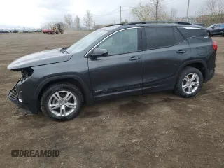 2018 GMC Terrain SLE z VIN 3GKALTEV5JL303379, wystawiony jako Copart lot #56303395 z przebiegiem Nie podano mil oraz Szkody całkowita. Historia ofert i sprzedaży dostępna na DreamBid. Obrazek 1.