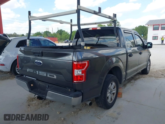 2020 Ford F-150 XL with VIN 1FTEW1C5XLFA22767, listed as a IAAI auction lot 41700935 with 77,724 mi miles. Bid and sale history available at carsss.com. Image 4.