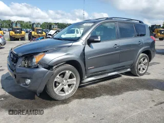 2010 Toyota RAV4 Sport with VIN JTMRF4DV9A5035773, listed as a Copart auction lot 59580745 with 183,362 mi miles and Salvage title. Bid and sale history available at DreamBid. Image 1.