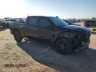 2022 Chevrolet Silverado 1500 Custom with VIN 1GCPDBEK9NZ524775, listed as a Copart auction lot 48331245 with 23,819 mi miles and Salvage Title. Bid and sale history available at carsss.com. Image 4.