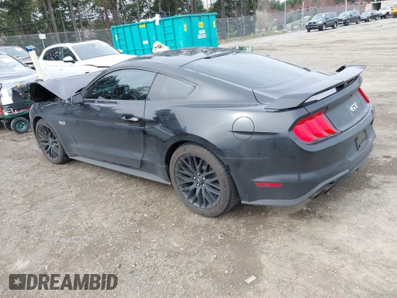 2019 Ford Mustang GT with VIN 1FA6P8CF7K5119339, listed as a IAAI auction lot 41765669 with 27,936 mi miles and . Bid and sale history available at carsss.com. Image 3.
