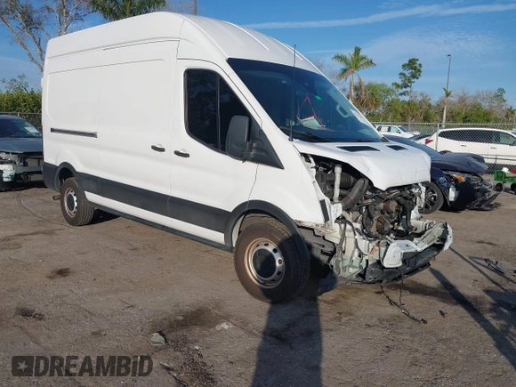 2021 Ford Transit Cargo with VIN 1FTBR1X87MKA50288, listed as a IAAI auction lot 41432535 with 96,934 mi miles and . Bid and sale history available at DreamBid. Image 1.