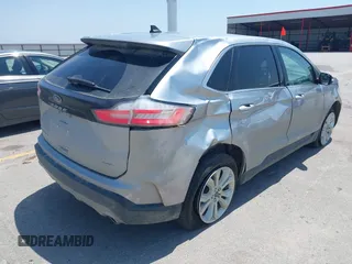 2022 Ford Edge Titanium with VIN 2FMPK4K96NBA41746, listed as a IAAI auction lot 42551594 with 86,730 mi miles and . Bid and sale history available at DreamBid. Image 4.