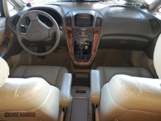 1999 Lexus RX 300 Luxury SUV with VIN JT6HF10U1X0045220, listed as a Copart auction lot 80391434 with 0 mi miles and Salvage Title. Bid and sale history available at carsss.com. Image 8.