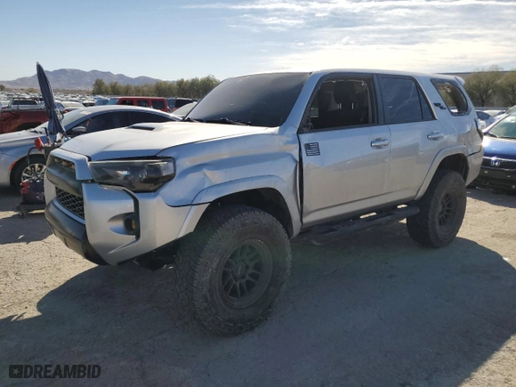 2017 Toyota 4Runner SR5 with VIN JTEBU5JR7H5476991, listed as a Copart auction lot 47418755 with 87,681 mi miles and Salvage Title. Bid and sale history available at carsss.com. Image 1.