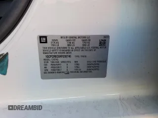 2017 Chevrolet Silverado 1500 LT with VIN 1GCPCREC8HF208746, listed as a Copart auction lot 87186244 with 94,643 mi miles and Salvage Title. Bid and sale history available at DreamBid. Image 12.