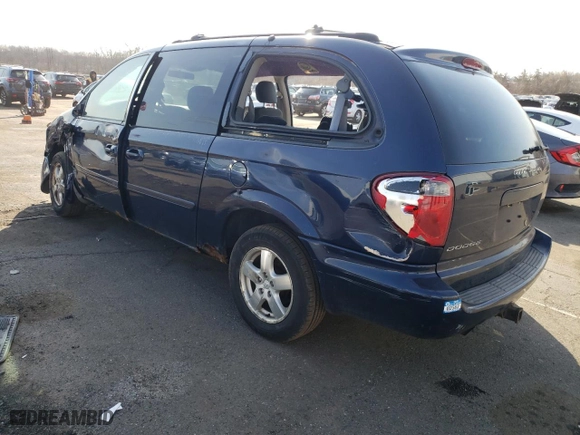 2006 Dodge Grand Caravan SXT with VIN 2D8GP44L26R659848, listed as a Copart auction lot 48789945 with 208,482 mi miles and Salvage Title. Bid and sale history available at carsss.com. Image 2.