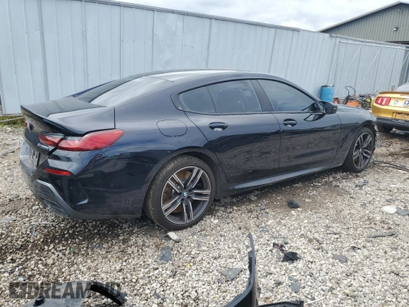 2024 BMW 8 Series M850i with VIN WBAGV8C07RCR35258, listed as a Copart auction lot 69292644 with 0 mi miles and Salvage Title. Bid and sale history available at carsss.com. Image 3.
