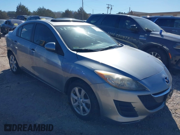 2010 Mazda 3 i Sport with VIN JM1BL1SF3A1177581, listed as a IAAI auction lot 41800271 with 158,789 mi miles and . Bid and sale history available at DreamBid. Image 1.