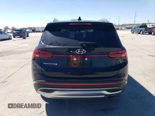 2021 Hyundai Santa Fe SEL with VIN 5NMS34AJ6MH328642, listed as a Copart auction lot 46750755 with 59,189 mi miles and Salvage Title. Bid and sale history available at carsss.com. Image 6.