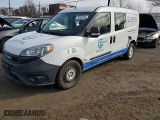 2020 Ram ProMaster City Cargo Van Tradesman with VIN ZFBHRFAB3L6R48022, listed as a Copart auction lot 50402055 with 81,484 mi miles and Salvage Title. Bid and sale history available at carsss.com. Image 1.