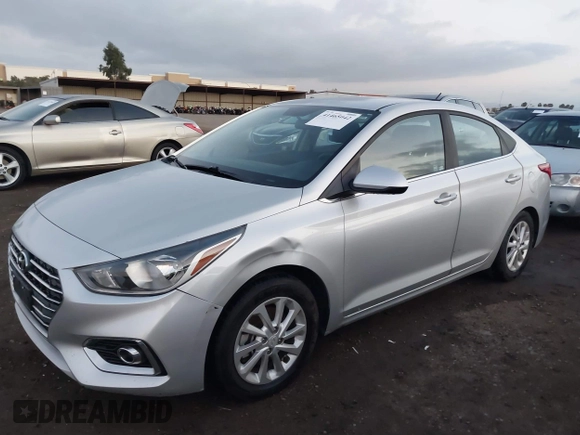 2019 Hyundai Accent SE with VIN 3KPC24A37KE069625, listed as a IAAI auction lot 41465042 with 63,825 mi miles. Bid and sale history available at carsss.com. Image 6.