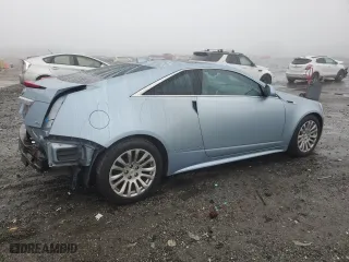 2013 Cadillac CTS Coupe Performance with VIN 1G6DL1E32D0132493, listed as a Copart auction lot 84953004 with 164,097 mi miles and Salvage Title. Bid and sale history available at carsss.com. Image 3.