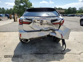 2018 Lexus RX 350 with VIN JTJBZMCA1J2034266, listed as a Copart auction lot 59900105 with 44,171 mi miles and Salvage title. Bid and sale history available at DreamBid. Image 6.
