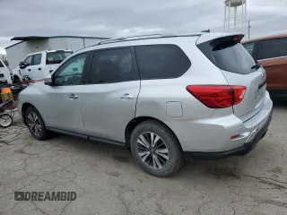 2017 Nissan Pathfinder Platinum with VIN 5N1DR2MN2HC672950, listed as a Copart auction lot 51101995 with 123,943 mi miles and Clean Title. Bid and sale history available at carsss.com. Image 2.