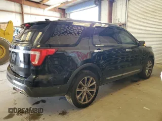2016 Ford Explorer Limited with VIN 1FM5K7F89GGB87094, listed as a Copart auction lot 54268605 with 187,378 mi miles and Clean Title. Bid and sale history available at DreamBid. Image 3.