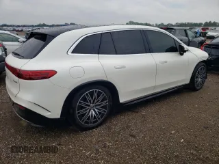 2023 Mercedes-Benz EQS with VIN 4JGDM4EBXPA004984, listed as a Copart auction lot 66032104 with 0 mi miles and Salvage Title. Bid and sale history available at carsss.com. Image 3.