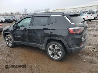 2019 Jeep Compass Limited z VIN 3C4NJDCB0KT647592, wystawiony jako Copart lot #46827035 z przebiegiem 68 516 mil mil oraz Czysty tytuł • Clean title. Historia ofert i sprzedaży dostępna na DreamBid. Obrazek 2.