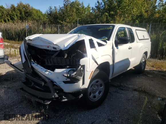 2024 Nissan Frontier S with VIN 1N6ED1CL8RN635597, listed as a Copart auction lot 69277294 with 7,927 mi miles and Salvage Title. Bid and sale history available at carsss.com. Image 1.