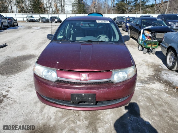 2003 Saturn ION with VIN 1G8AG52F93Z153159, listed as a Copart auction lot 47353645 with 161,956 mi miles and Clean Title. Bid and sale history available at carsss.com. Image 5.