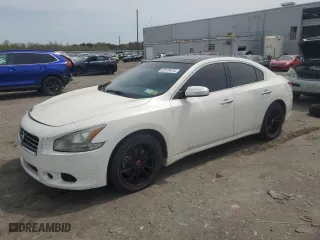 2011 Nissan Maxima 3.5 SV with VIN 1N4AA5AP4BC845130, listed as a Copart auction lot 52973415 with 115,235 mi miles and Salvage Title. Bid and sale history available at carsss.com. Image 1.