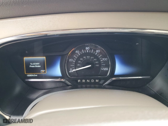 2016 Lincoln Navigator Select with VIN 5LMJJ2HT4GEL06104, listed as a Copart auction lot 45291395 with 185,604 mi miles and Salvage Title. Bid and sale history available at carsss.com. Image 9.