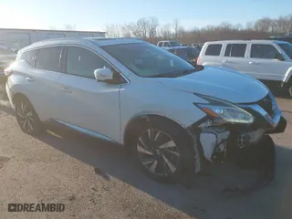 2015 Nissan Murano SL with VIN 5N1AZ2MH5FN202281, listed as a IAAI auction lot 41758376 with 142,594 mi miles. Bid and sale history available at carsss.com. Image 1.