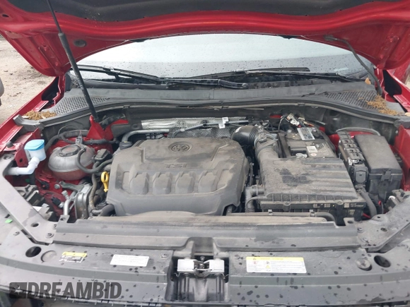 2022 Volkswagen Tiguan SE with VIN 3VV3B7AX7NM170227, listed as a IAAI auction lot 42161892 with 37,092 mi miles and . Bid and sale history available at DreamBid. Image 10.