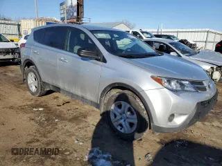 2015 Toyota RAV4 LE with VIN JTMBFREV7FD130410, listed as a Copart auction lot 88517215 with 143,361 mi miles and Salvage title. Bid and sale history available at DreamBid. Image 4.