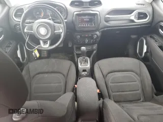 2018 Jeep Renegade Latitude with VIN ZACCJABB5JPH11414, listed as a Copart auction lot 57204235 with 73,097 mi miles and Salvage title. Bid and sale history available at DreamBid. Image 8.